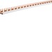 Kamrail Doorverbindingsrails Hager Aansluitrail vork 1-polig 10 mm² 57 modulen KDN163B